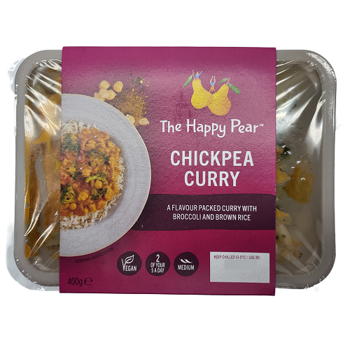 Happy pear hot sale chickpea curry