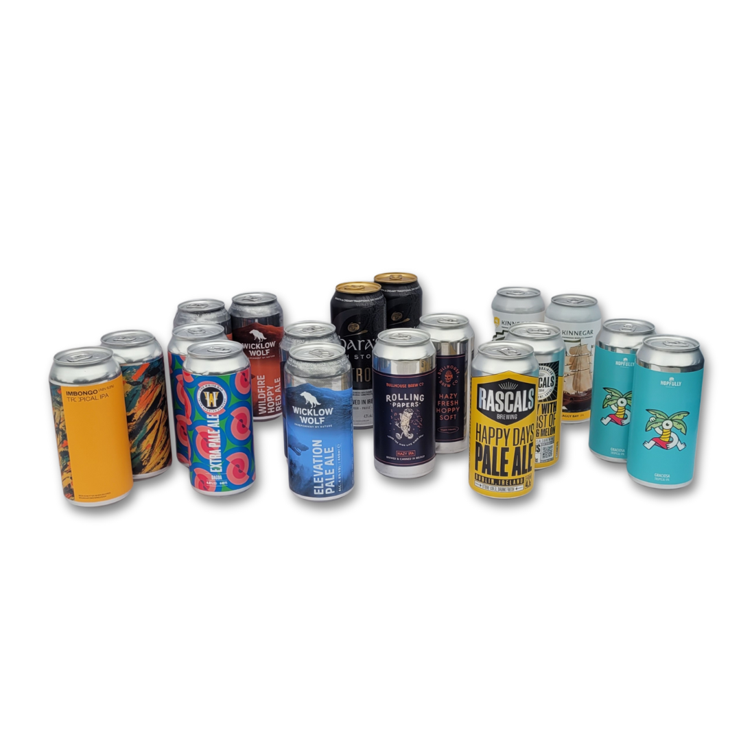 18 Irish Craft Beer Can Selection