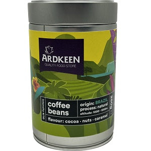 Blue Butterfly Coffee Tin Brazilian Beans 250g