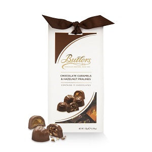 Butlers Chocolate Caramels &amp; Hazelnut Pralines 170g