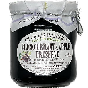 Ciara’s Pantry Blackcurrant &amp; Apple Preserve 230g