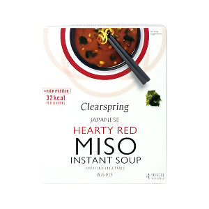 Clearspring Organic Hearty Red Miso Instant Soup 40g