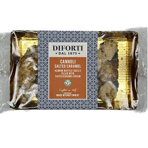 Diforti Dal 1875 Gluten Free Salted Caramel Cannoli 200g