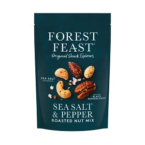 Forest Feast Sea Salt &amp; Pepper Slow Roasted Nut Mix 120g