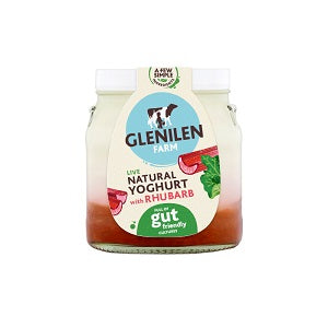 Glenilen Farm Rhubarb Compote Yoghurt 140g