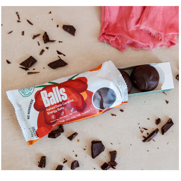 Green Fingers Family Salted Date Caramel Energy Balls Snack Pack 50g