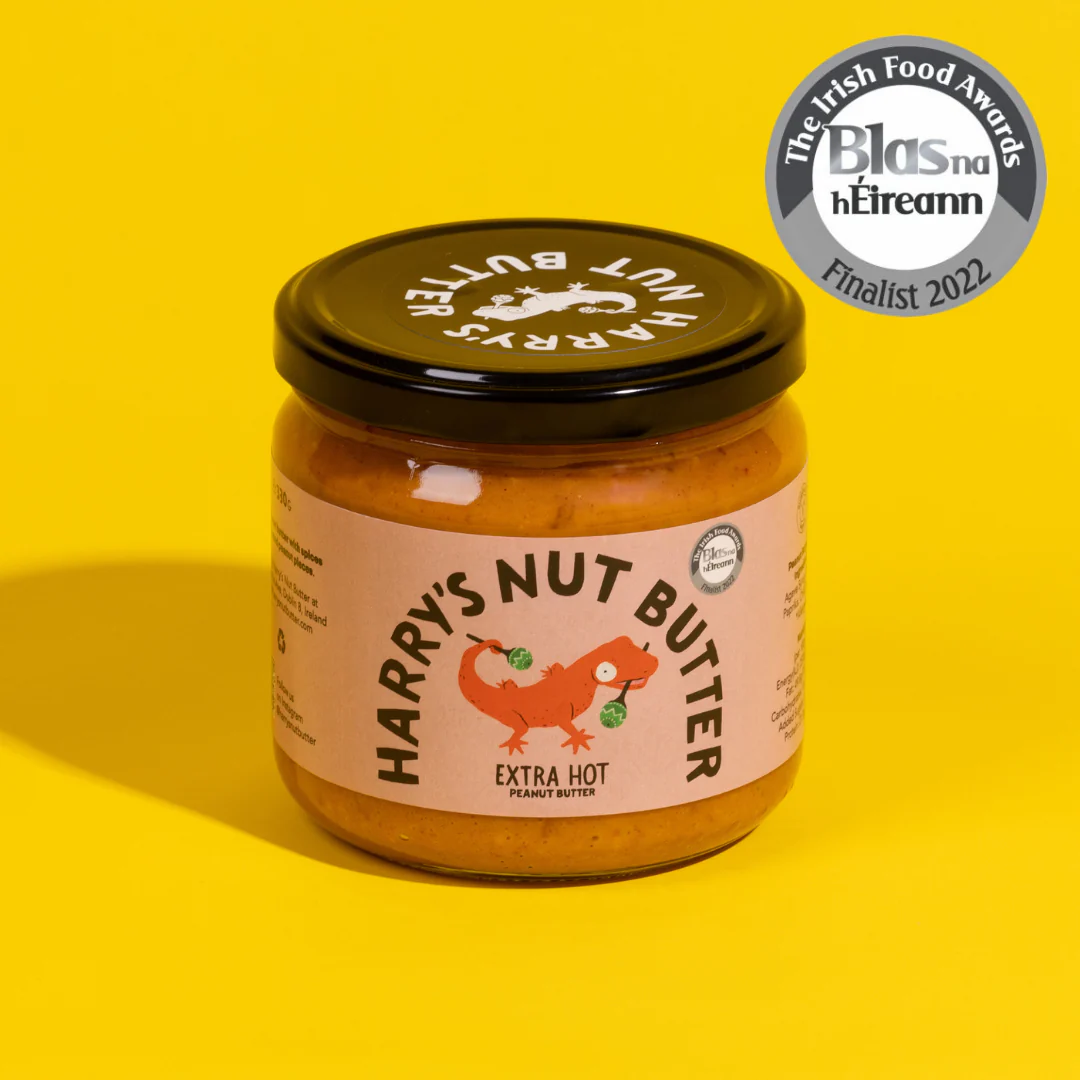 Harry&#39;s Nut Butter Extra Hot Peanut Butter 330g