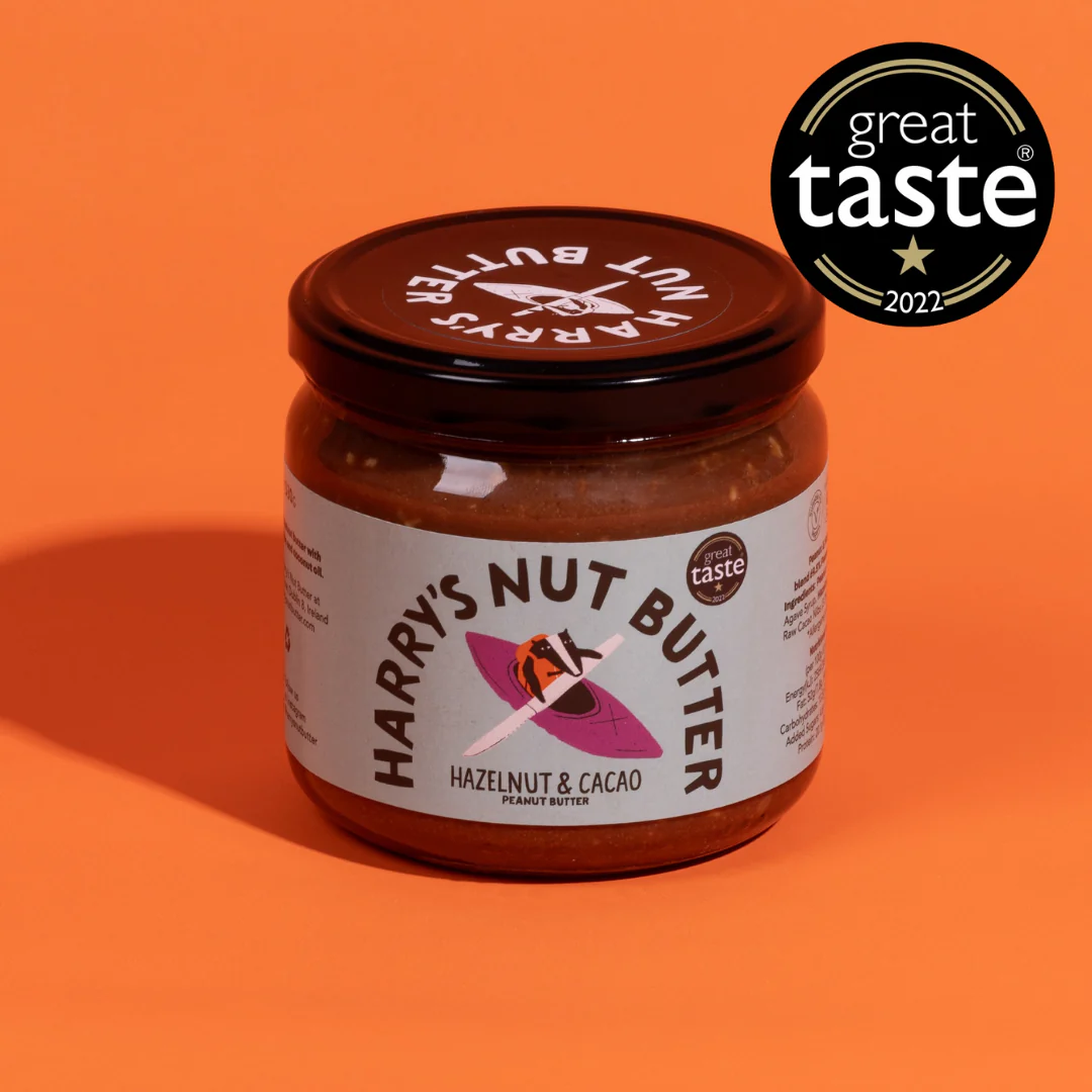 Harry&#39;s Nut Butter Hazelnut &amp; Cacao Peanut Butter 330g