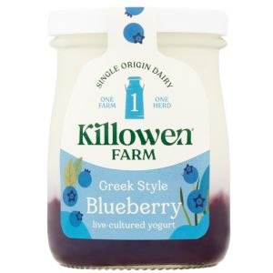 Killowen Farm Greek Style Blueberry Yogurt 140g