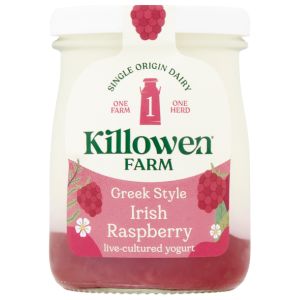 Killowen Farm Greek Style Irish Raspberry Yogurt 140g