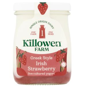 Killowen Farm Greek Style Irish Strawberry Yogurt 140g