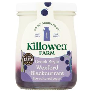 Killowen Farm Greek Style Wexford Blackcurrant Yogurt 140g