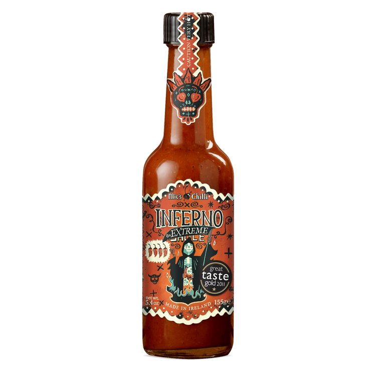 Mic&#39;s Chilli Inferno Sauce Extreme 155g