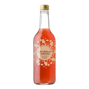 Naturally Cordial Strawberry &amp; Raspberry Cordial 500ml