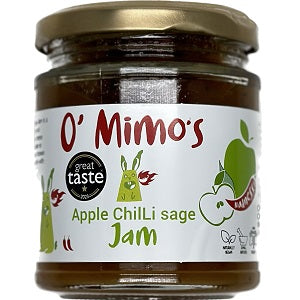 O&#39; Mimo&#39;s Apple Chilli Sage Jam 190g