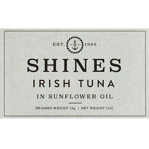 Shines Irish Tuna in Sunflower Oil 111g