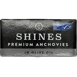 Shines Premium Anchovies in Olive Oil 50g