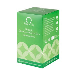 Solaris Tea Organic Chun Mee Green Tea Pyramid Teabags 25x2g