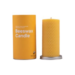 Trish&#39;s Honey Products All Natural Beeswax Candle 18 Hours