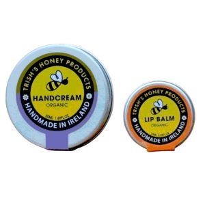 Trish&#39;s Honey Products Lip Balm 10ml &amp; Handcream 50ml