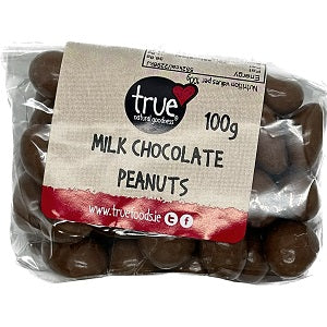 True Natural Goodness Milk Chocolate Peanuts 100g