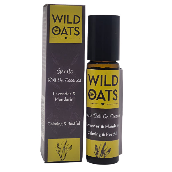 Wild Oats Gentle Roll On Essence Lavender &amp; Mandarin 10ml