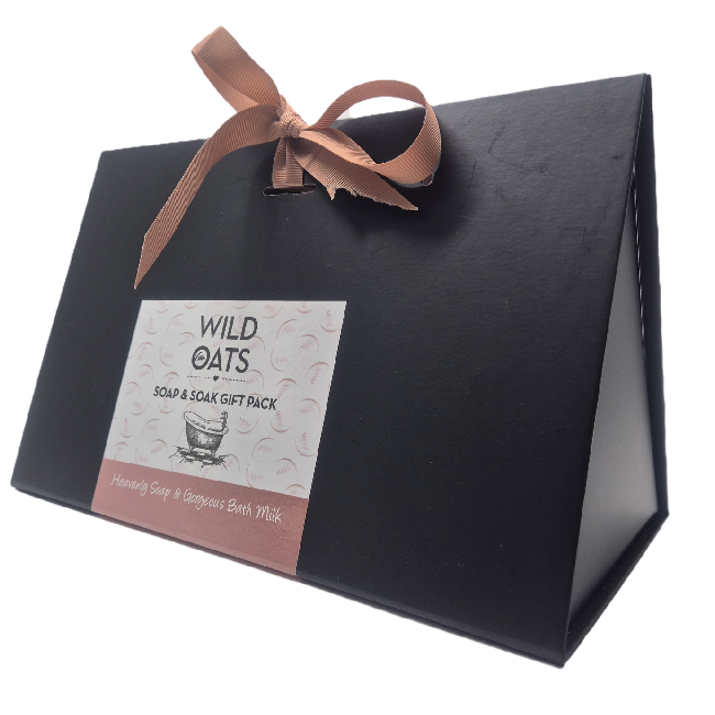 Wild Oats Soap &amp; Soak Gift Pack Heavenly Soap &amp; Gorgeous Bath Milk