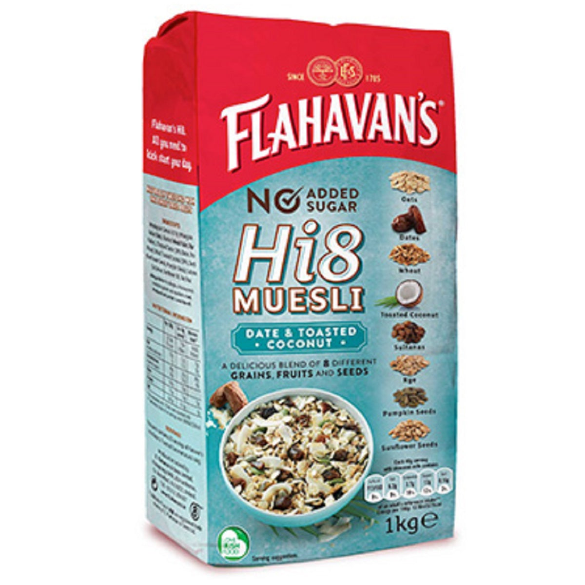 Flahavan's Gluten Free Irish Pure Oats 550g Imported from Ireland