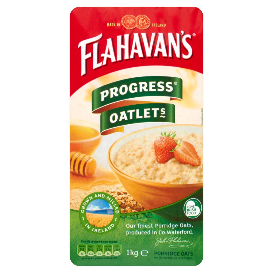 Flahavan's Progress Oatlets 1kg - Ardkeen Quality Food Store